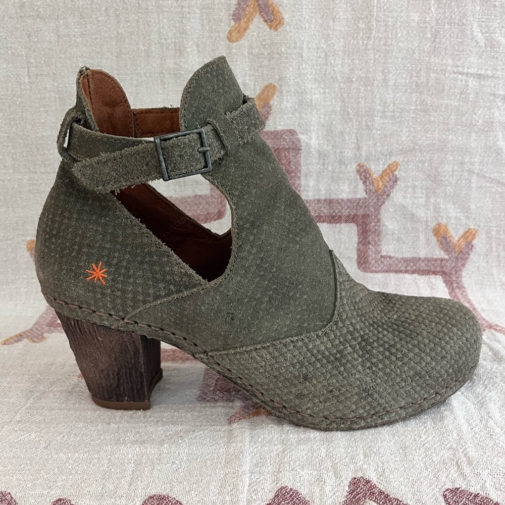 Stylish Suede Ankle Boots from The Art Company
